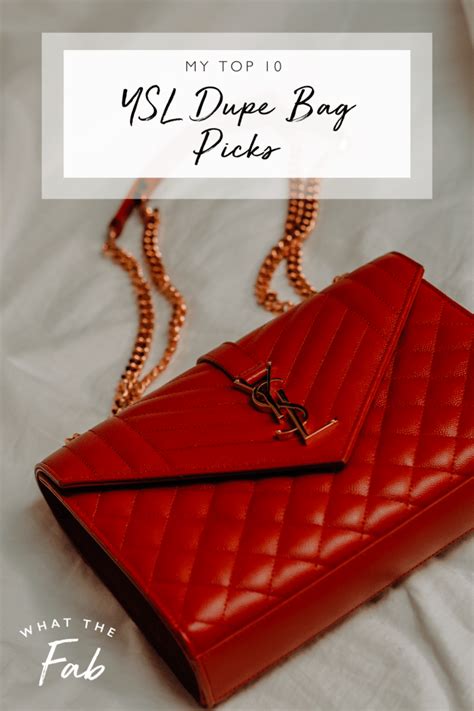 best replica ysl bags|ysl dupe bag top 10.